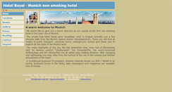 Desktop Screenshot of hotel-royal.de