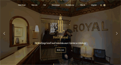 Desktop Screenshot of hotel-royal.com