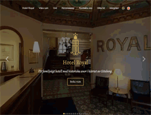 Tablet Screenshot of hotel-royal.com